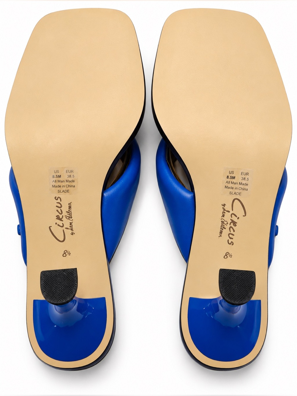 Circus by Sam Edelman “Skeet” Cobalt Blue Heeled Thong Sandals – 8.5M - Picture 5 of 5